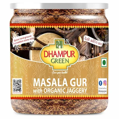 Dhampur Green Gur Masala For Chai - 250 g