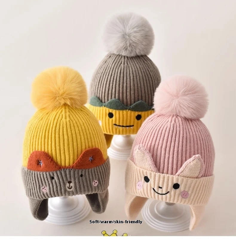 Title 7, Cappello per bambini in lana con paraorecchie, ...