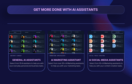 AI Personal Assistants - Get More Done small promo image