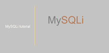 MySQLi Tutorial APK