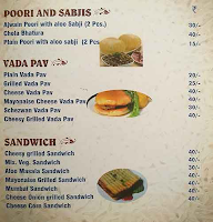 Surabhi Spices menu 2