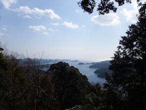 登山道と合流し展望が