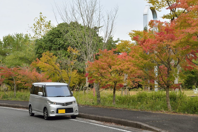 ルークス ハイウェイスター ターボの岡山・ニューサイエンス館・紅葉・鳴滝ダムに関するカスタム事例の投稿画像5枚目