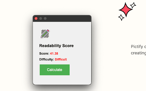 Readability Score Calculator