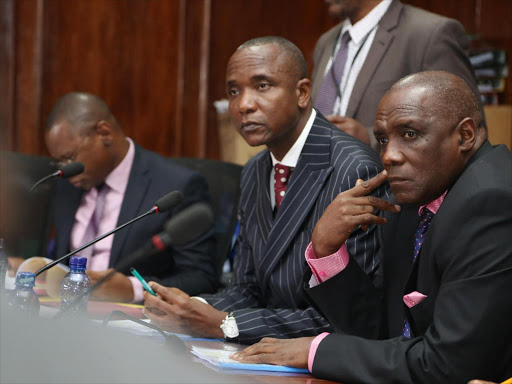 National Land Commission chairman Mohammed Swazuri appears before the National assembly Public Accounts Committee that examined the commission's accounts for the financial year 2014/15 to 2015/16 in Parliament March 12.2018./HEZRON NJOROGE