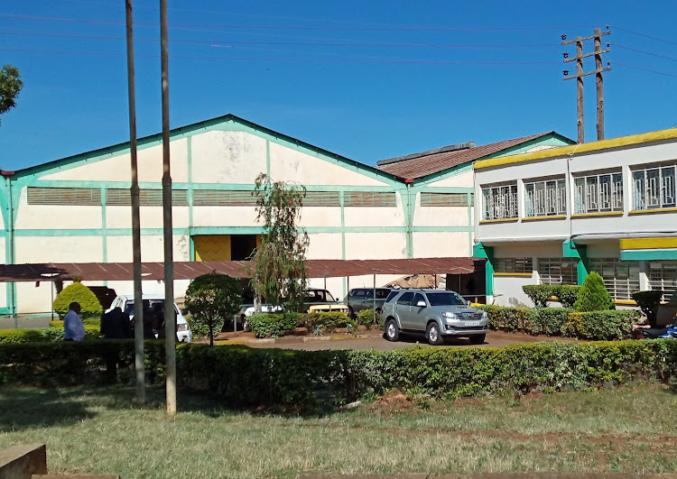 A section of the NCPB depot in Eldoret