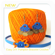 Easy DIY Pumpkin Bracelet Crochet 7.1 Icon