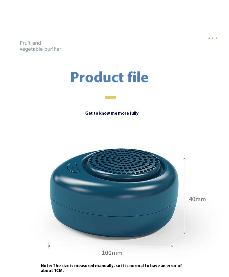 Title 7, Household Fruit and Vegetable Purifier for Pest...