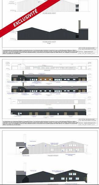 Vente locaux professionnels 1 pièce 100 m² à Maen Roch (35460), 86 667 €