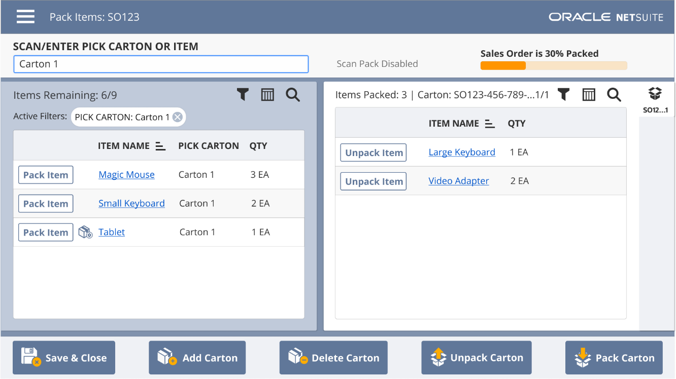 NetSuite Manufacturing Edition