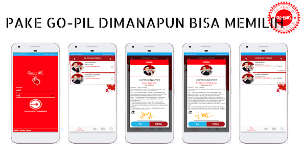 gopil - Pemilu Online, nyaman, aman dan efektif 1.2 APK + Mod (Unlimited money) untuk android