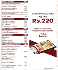 Ramdev Sweets Kamaset menu 6