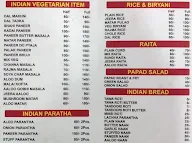 New Bikaner Sweets menu 1