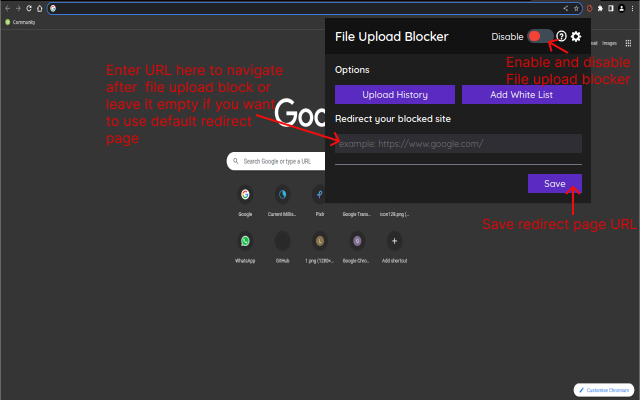 File Upload Blocker Preview image 1