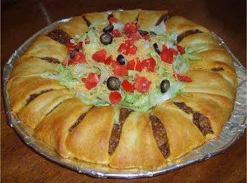 Crescent Roll Taco Bake