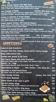 Panini Cafe menu 2