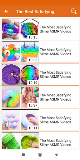 Screenshot Satisfying Slime Videos