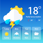 Cover Image of Tải xuống Weather Forecast - Live Weather Alert & Widget 1.1 APK