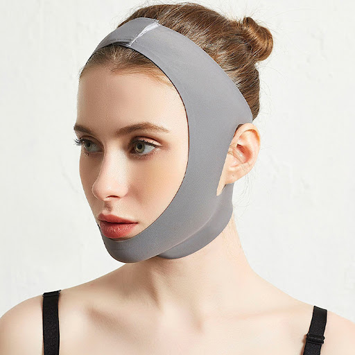 Title 3, Seamless breathable elastic V face bandage for ...