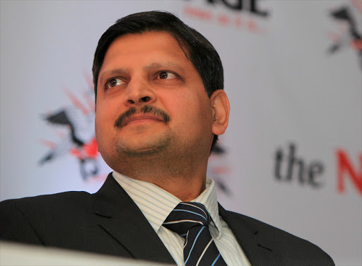 Gupta properties 'raided' says reporter in India.