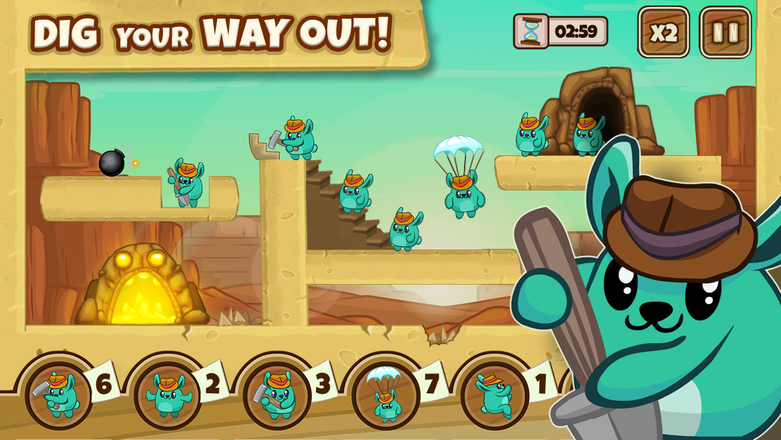    Tiny Diggers by Kizi- screenshot  