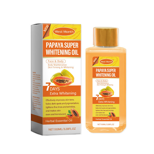 Title 5, Turmeric Body Whitening Oil Naturally Brightens...