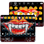 Cover Image of Herunterladen Vampire Emoji Keyboard Theme 1.0.4 APK