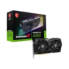 Card màn hình MSI GeForce RTX 4060 GAMING X 8G 8GB GDDR6 (912-V516-011)