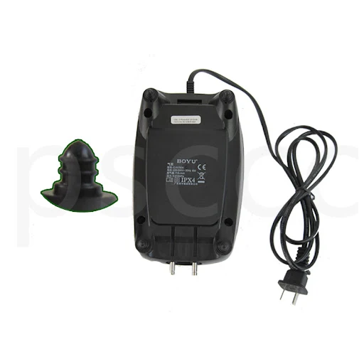 BOYU High Power Fish Tank Oxygen Air Pump Fish Aquarium Air Compressor Adjustable Air Flow Oxygen Pump for Fish 220V-24