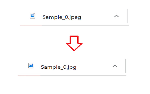 Change JPEG/JFIF to JPG chrome extension