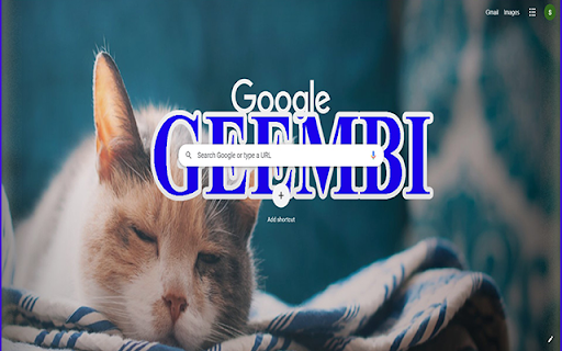 Geembi's cat blanket interface screenshot 2