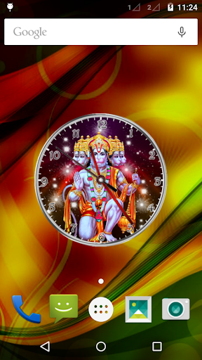 Lord Hanuman Clock