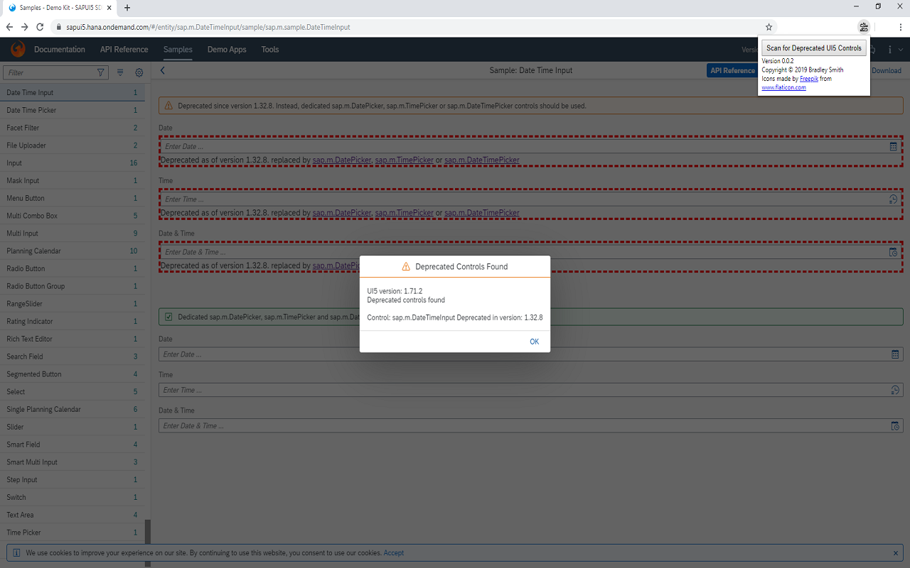 UI5 Deprecated Control Checker Preview image 1