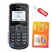 Điện Thoại Cổ Nokia 1200 Chính Hãng Đầy Đủ Phụ Kiện Tặng Sim 3G 10 Số