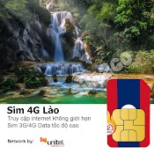 Sim Du Lịch Lào - Sim Data Quốc Tế Tốc Độ Cao 4G, Không Giới Hạn Truy Cập 3G