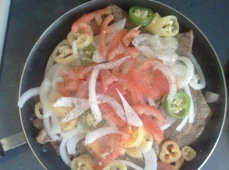 Steak Ranchero Before Cooked