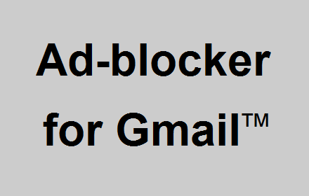 Ad-blocker for Gmail™ Preview image 0