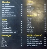 Chill Out Cafe menu 3