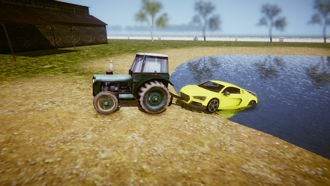 Tractor Towing In Wildのおすすめ画像2
