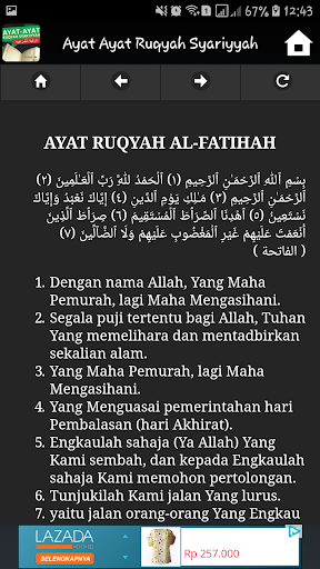 Ayat Ayat Ruqyah Syariyyah