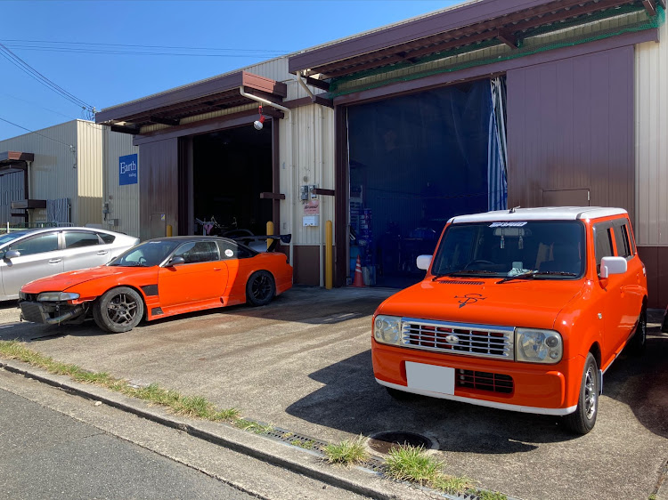 アルトラパンの大阪府・TOP SPEED・車検・S14シルビアに関するカスタム事例の投稿画像1枚目