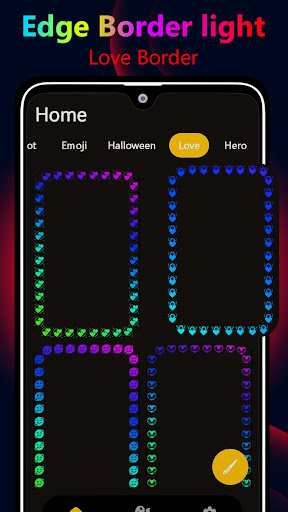 Screenshot Edge Lighting Led Border Light