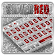 Thème du clavier Glitter Silver Red icon