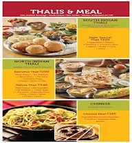 Sagar Ratna menu 2