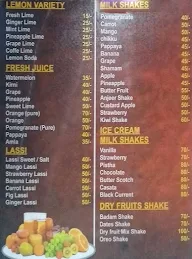 Sumaatra Pure Veg & Fast food menu 1