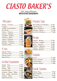 Ciasto Bakers menu 5