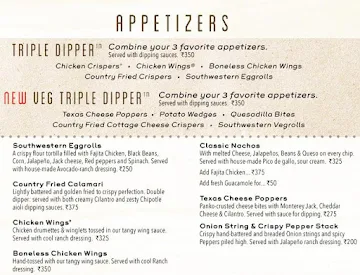 Chili's Grill & Bar menu 