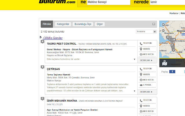 Bulurum.com CRM Addin