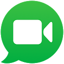 free video calls and chat mobile app icon