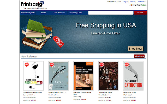 Printsasia : The mega online bookstore